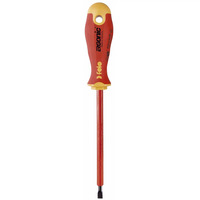 FELO 41305590 | 5.5 x 1.0 x 125mm Ergonic Screwdriver VDE Flat Head 1000V