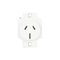Clipsal Socket Flush 3Pin 15A 250V Lb White