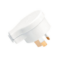 CLIPSAL 418S | Side Entry 3 Pin 10Amp Plug Top (White) 418SWE