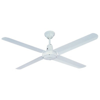 HUNTER PACIFIC 430 Typhoon Mach 2 Ceiling Fan | 1200mm 4 Blade White (Clearance 1 Only)