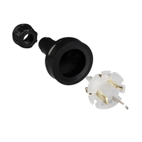 Clipsal 439SBK | 3 Pin Plug Top Safety Shield BLACK