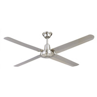 HUNTER PACIFIC 456 Typhoon 316 Ceiling Fan HPTYPH56SS | 1400mm 4 Blade 316 Stainless Steel