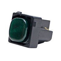 Neon Indicator Green Mechanism 250v | suits 30 series plates | Green