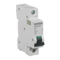 CLIPSAL 4CB120-6 | 20amp Single Pole 6kA Circuit Breaker C Curve