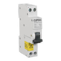 Clipsal 10AMP 4RCBE210/30S RCD/MCB 1P+N 1M 10A 6kA 30MA SLIM