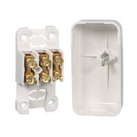 CLIPSAL 559/3-WE | 3 terminal Mini Junction Box with Electrical Connectors