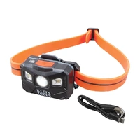 Klein Tools 56064 | Rechargeable Headlamp With Silicone Strap | 400lm
