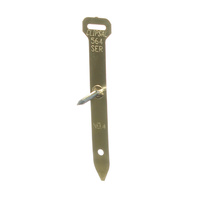 Clipsal 564PC4 | Pin Clips Brass Number 4 (Pack of 200)
