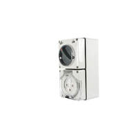 Clipsal 56C332GY | 3 Pin 32Amp 250V Switched Socket Outlet IP66 | 56 Series