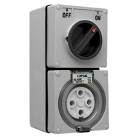 CLIPSAL 56C440 | 4 Pin 40Amp Combination Switched Socket 56 Series
