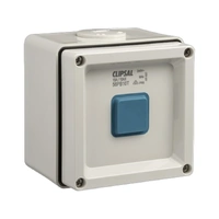 Clipsal 56PB10T-GY | 15A Push Button Time Delay Switch | 56 Series Grey