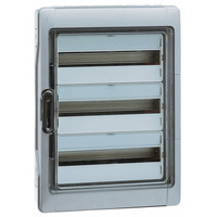 Legrand 601983 | 36 Module 3 Rows Surface Mount Weatherproof Switch Board IP65 IK09