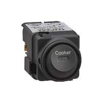 CLIPSAL SATURN 60R32COOK-ZB | Zen Black 32 Amp Mech marked COOKER