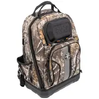 Klein Tools 62800BPCAMO  | Tradesman Pro™ XL Tool Bag Backpack | 40 Pockets | Camo