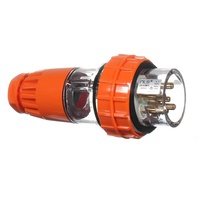 NLS 66P520 | 5 Pin 20Amp Straight Plug IP66 | 30476
