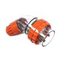 NLS 66PA332 | 3 Round Pin 32Amp Angled Plug IP66 | 30571