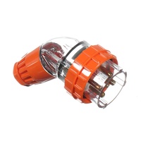 NLS 66PA540 | 5 Round Pin 40Amp Angled Plug IP66 | 30574