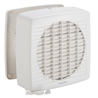 Clipsal Airflow 7108AN | Wall Exhaust Fan, Axial, 200mm | Pull-Cord Switch