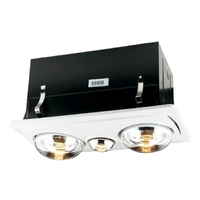 Clipsal 7600ATP-WE | 3-in-1 Bathroom Fan Heat Light | Complete With Duct Kit | White