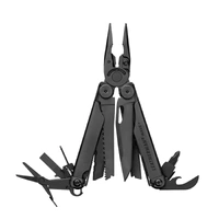 Leatherman 832526 | Wave Plus Multi-Tool 18-In-1 | Black