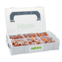 Wago 887-957 | 4mm & 6mm Compact Splicing Connector Set L-BOXX Mini 221 Series in Carry Case