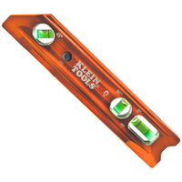 Klein Tools 935RBLT | Lighted Torpedo Billet Level Rare Earth Magnet | 229mm