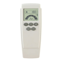 Brillant 99222 | Dimmable Three Speed AC Fan Remote Control With Timer | White Product main image