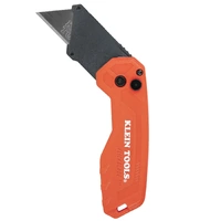 Klein Tools A-44307 | FLICKBLADE Subcompact Folding Utility Knife | Belt Clip