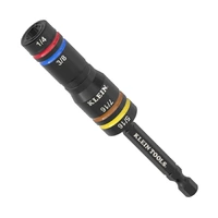 Klein Tools A-651QS | 4-in-1 SAE Impact Flip Socket | 1/4" Hex