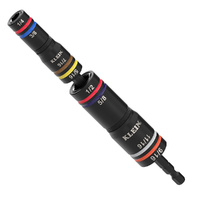 Klein Tools A-652QS | 8-in-1 SAE Impact Flip Socket | 1/4" Hex