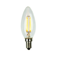 Allume A-LED-25104440 | Candle Style Globe LED Filament Dimmable | C35 4000K E14