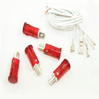 Red Neon A29LEADS | Indicator 9mm With 2 White Leads