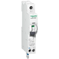 Schneider Electric A9D61810 | Acti9 10A RCBO 1P+Ns Type A | 6kA