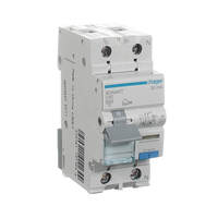 HAGER ADA940T | 40 Amp 2 Pole 6kA | 30mA RCD/MCB RCBO