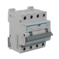 HAGER ADM425T | 25 Amp 4 Pole 6kA | 30mA RCD/MCB Combo