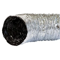 AIRWARE AIRAWDC4-6 | Flexible Aluminium Duct 100mm (4") x 6m | Silver