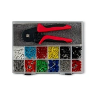 Alco ALCBLCKIT | 891 Piece Bootlace Ferrule Kit with Crimper