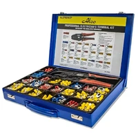 Alco ALCPREIKITP | 961 Piece Crimp Terminal Kit | Crimper Included