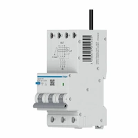 Hager ALM416T | 16A 3P+N RCBO 6kA w/Tails | 3 Module