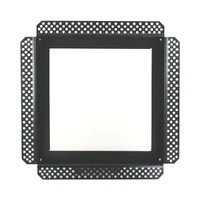 ALLVENT ALVFCG150 | Prestige Flush Square Ceiling Grille | White | Suits 150mm Duct