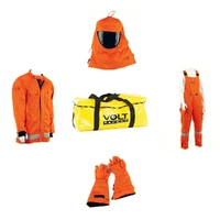 Volt Safety ARC-KIT4-S-M | Arc flash Kit HRC4 43cal/cm2 – Sherwood Nomex - Standard Hood | Size: M