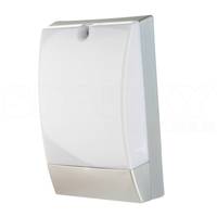 ARID Exterior Wall Light - Silver and Opal (Clearance)