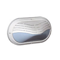 Atom Lighting AT5821WH | Small Eyelid Polycarbonate Bunker with E27 Lampholder WHITE