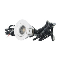 Atom Lighting AT9014ADJ24VWHCW | LED Mini Downlight 4W 24V Cool White | White