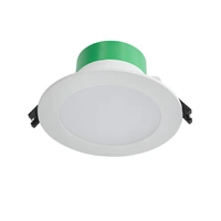 Atom Lighting AT9039-WH-F-TRI | 8W LED Downlight Tri-CCT Flush Lens | Dimmable 