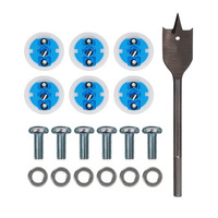 Gripit AUGTVKIT | TV Bracket Fixing Kit  | Holds up to 60KG