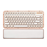 AZIO AZMKRCKL02US | Retro Classic Typewriter Inspired Compact Wireless Keyboard | Posh