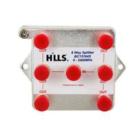 Hills 6-Way All Ports Splitter F Type | BC15164S