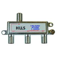 Hills 3-Way All Ports Splitter F Type | BC15166S