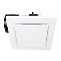 MERCATOR BE3200SPWH | Novaline II Square Exhaust Fan White